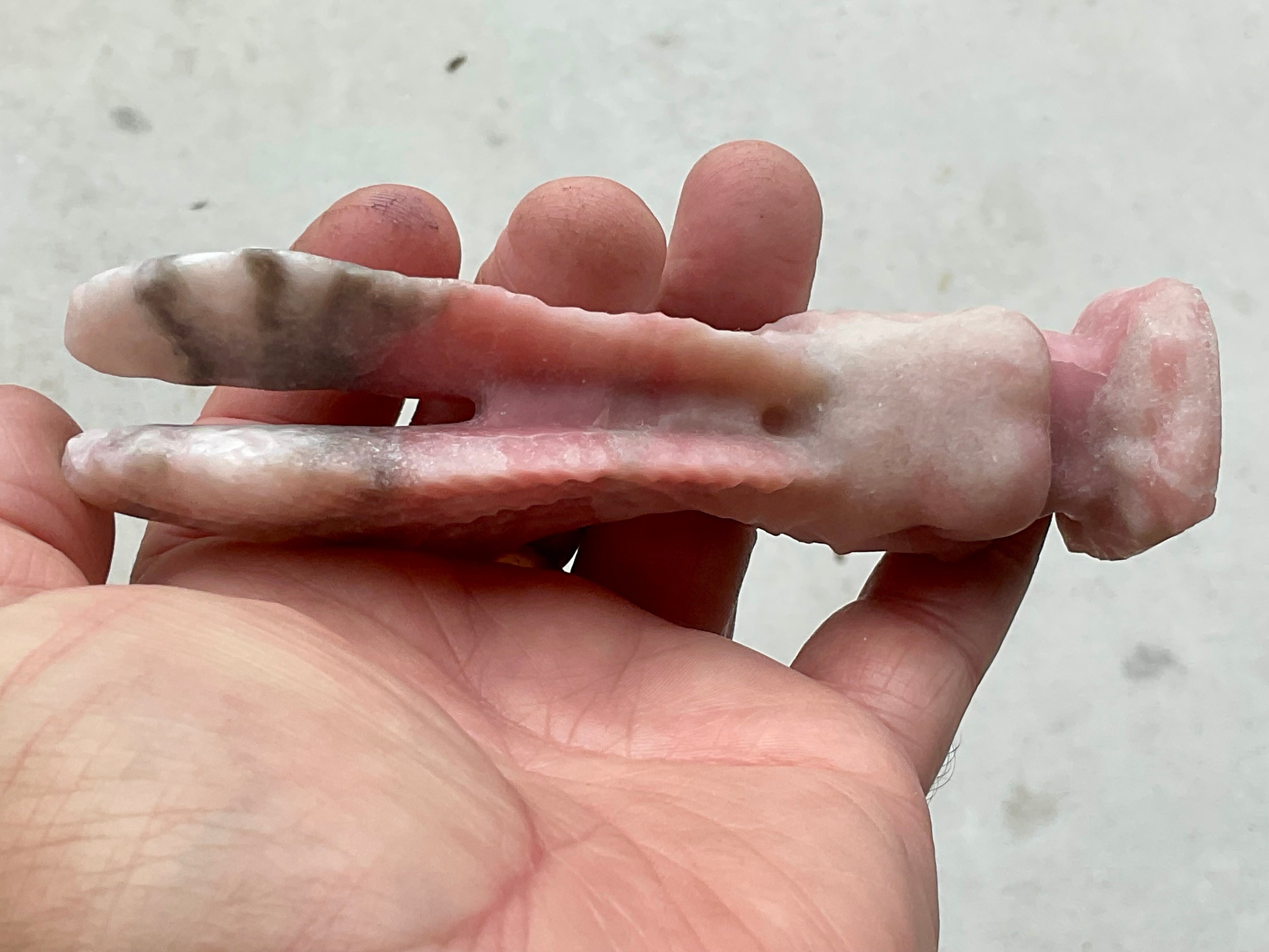 152g Pink Opal Weeping Angel A