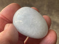 58g Pale Blue Calcite Egg 1A