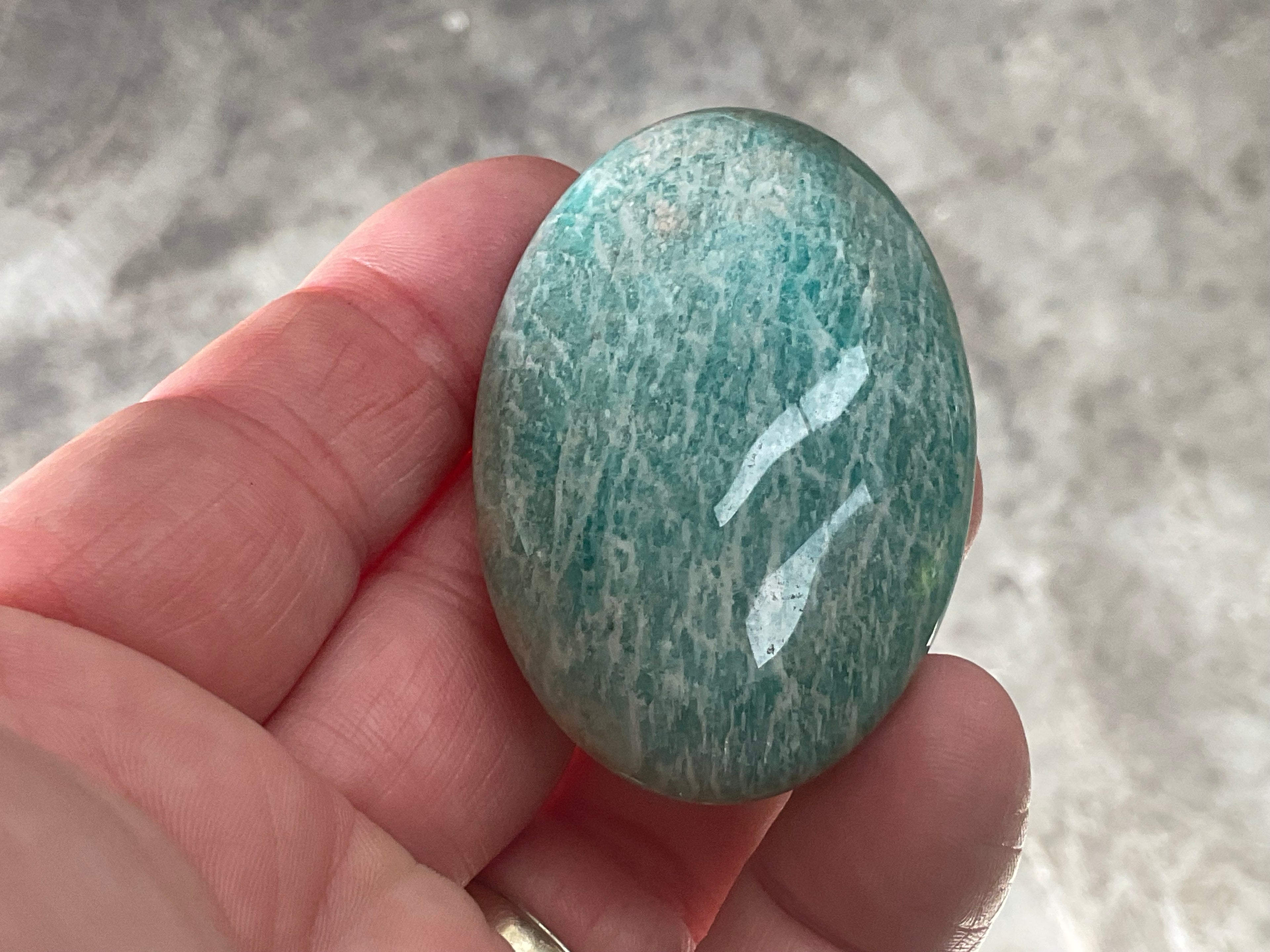 44g Amazonite Palmstone A