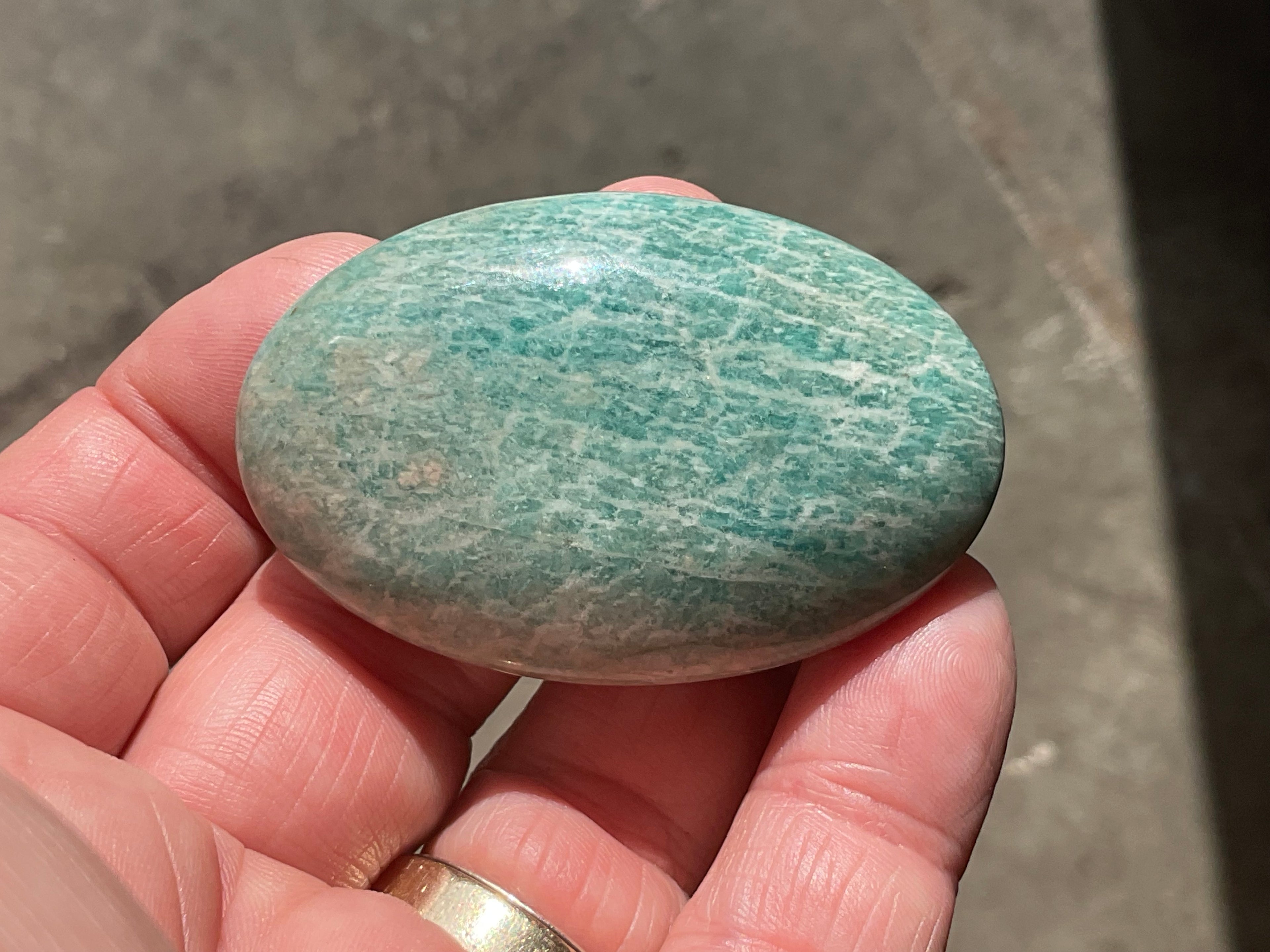 44g Amazonite Palmstone A