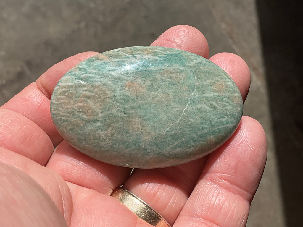 44g Amazonite Palmstone A