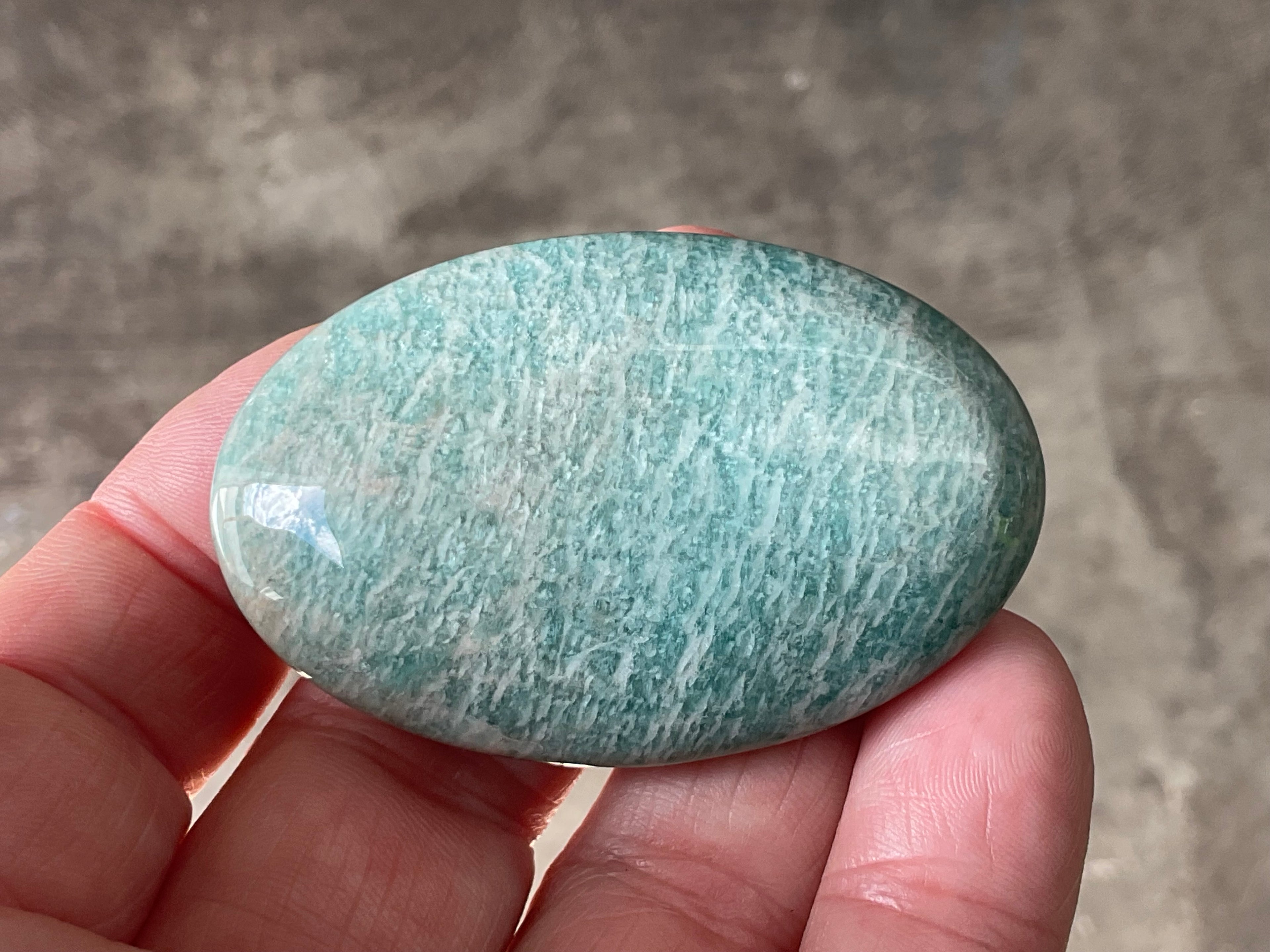 44g Amazonite Palmstone B