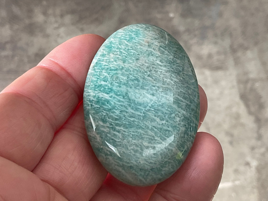 44g Amazonite Palmstone B