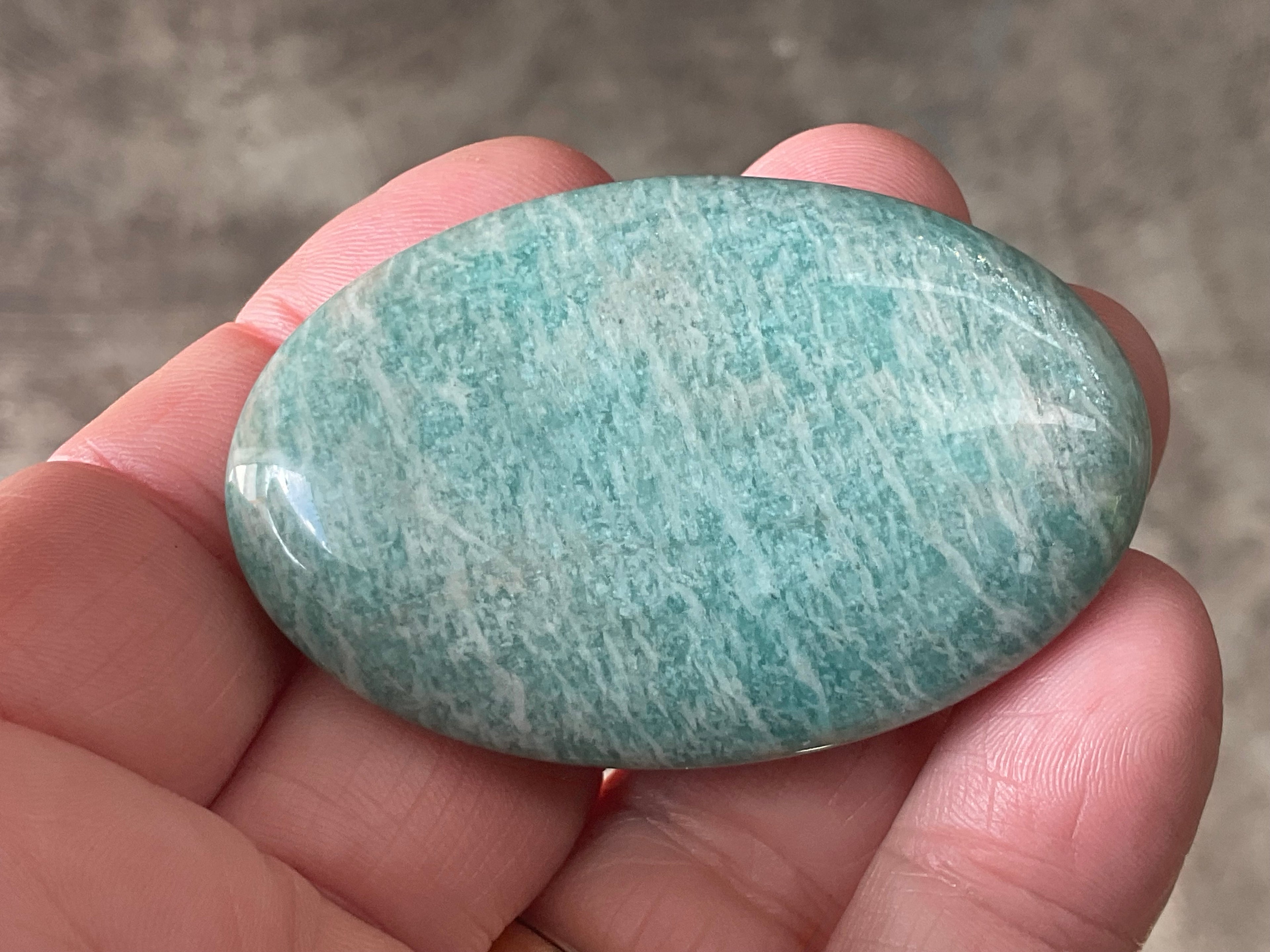 44g Amazonite Palmstone B