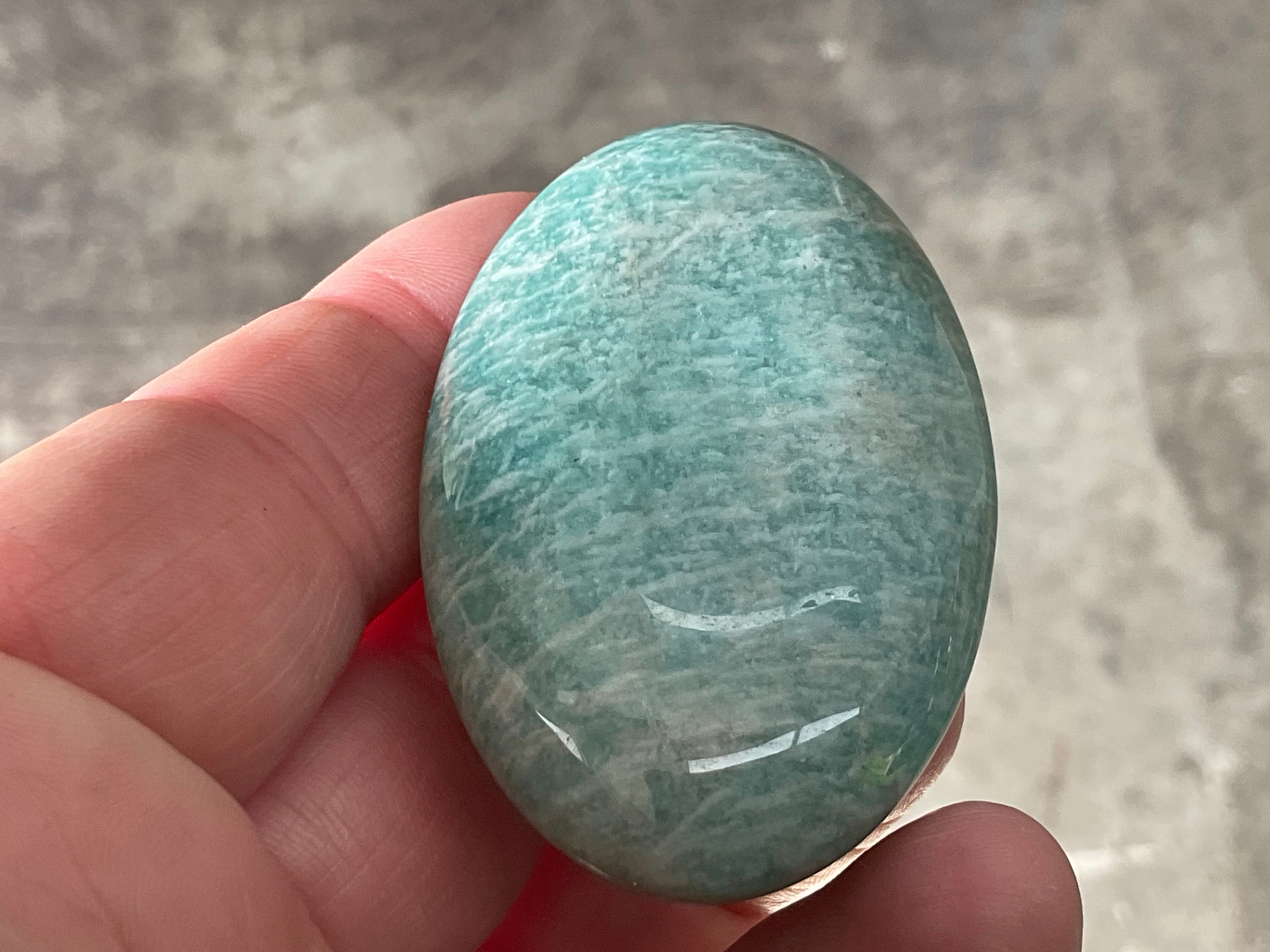44g Amazonite Palmstone B