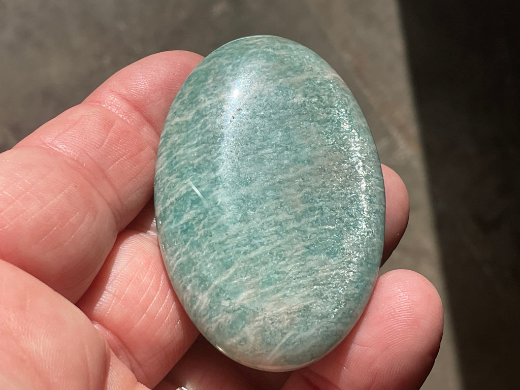 44g Amazonite Palmstone B
