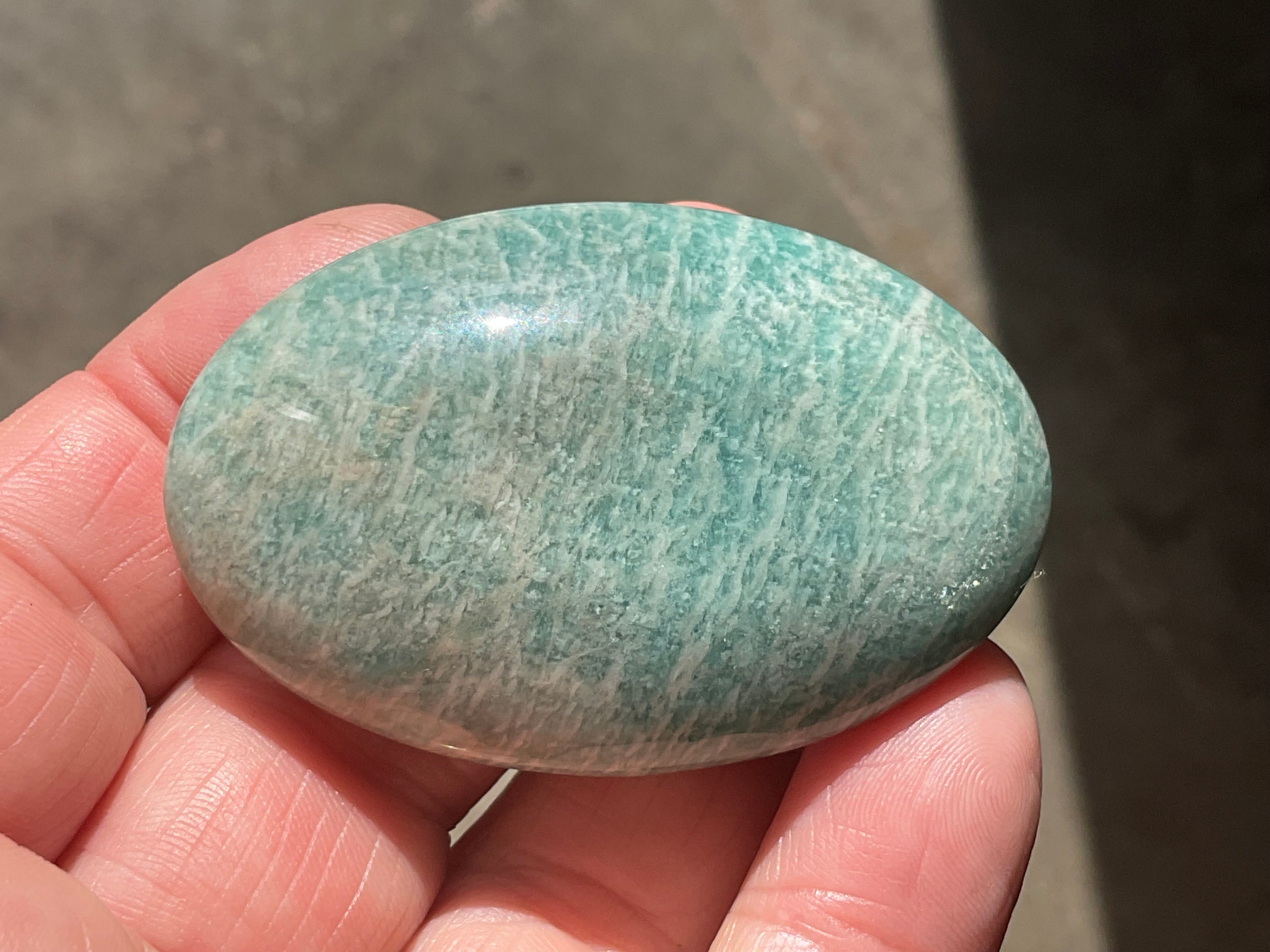 44g Amazonite Palmstone B