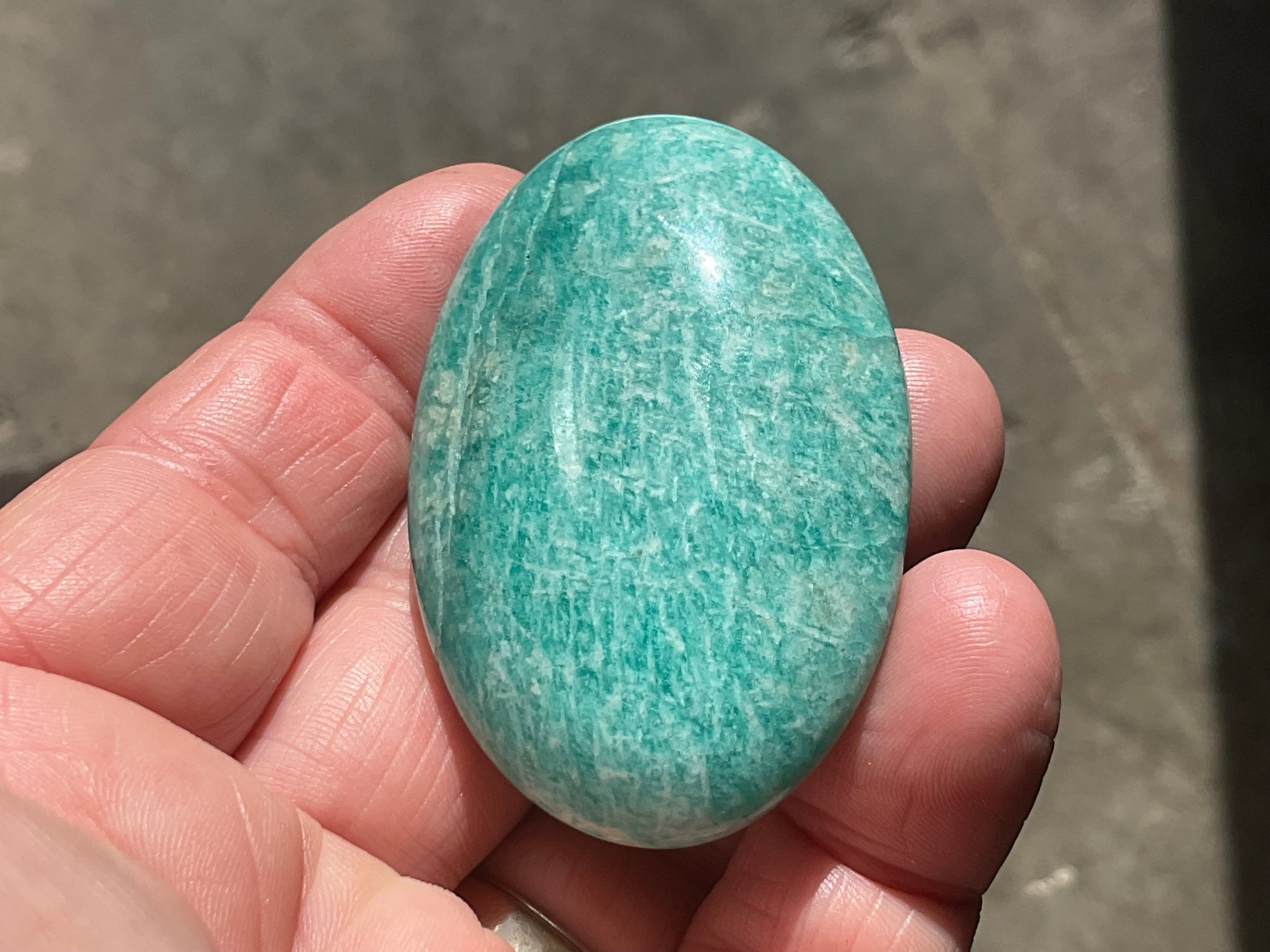 46g Amazonite Palmstone C