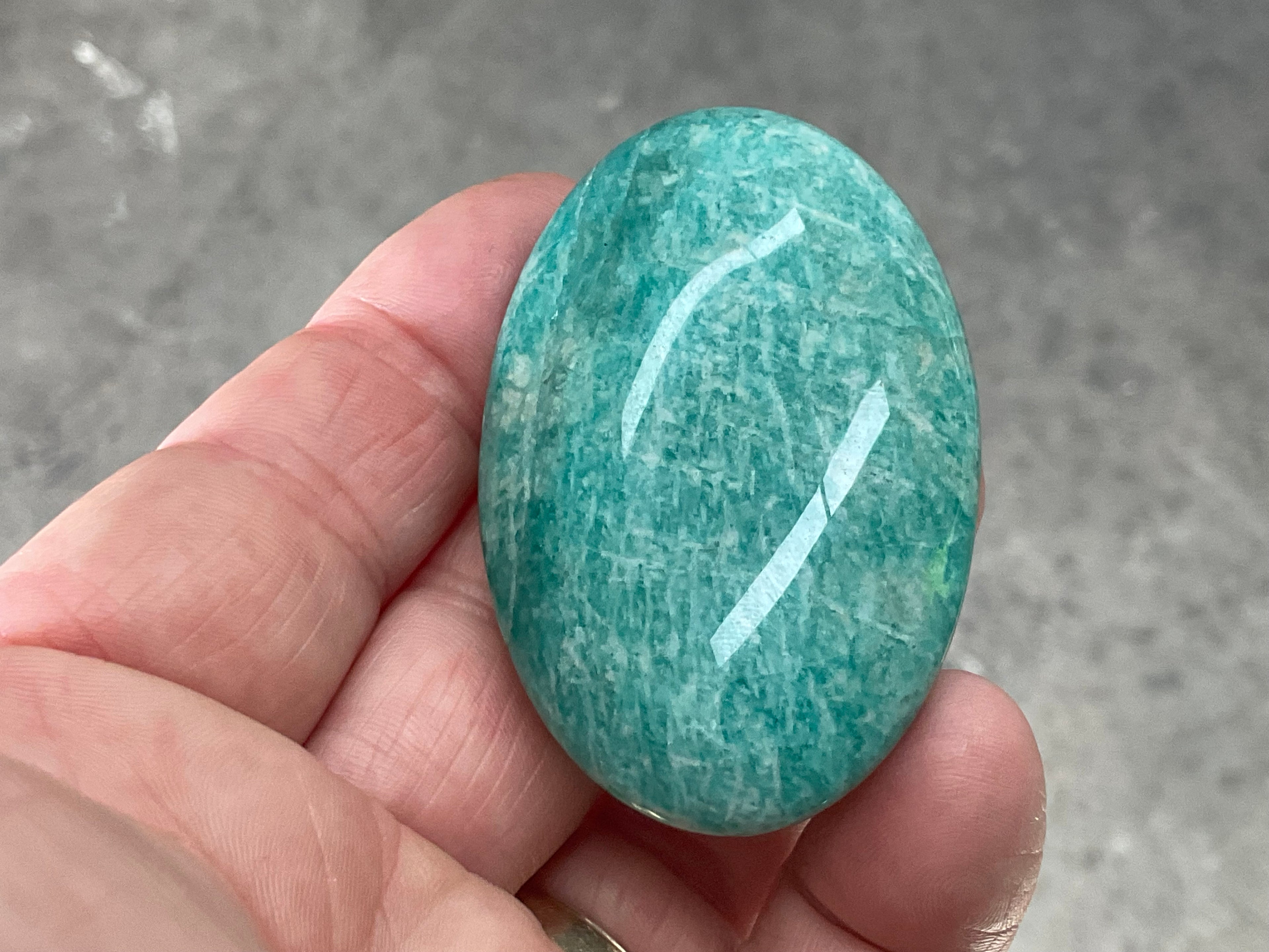 46g Amazonite Palmstone C