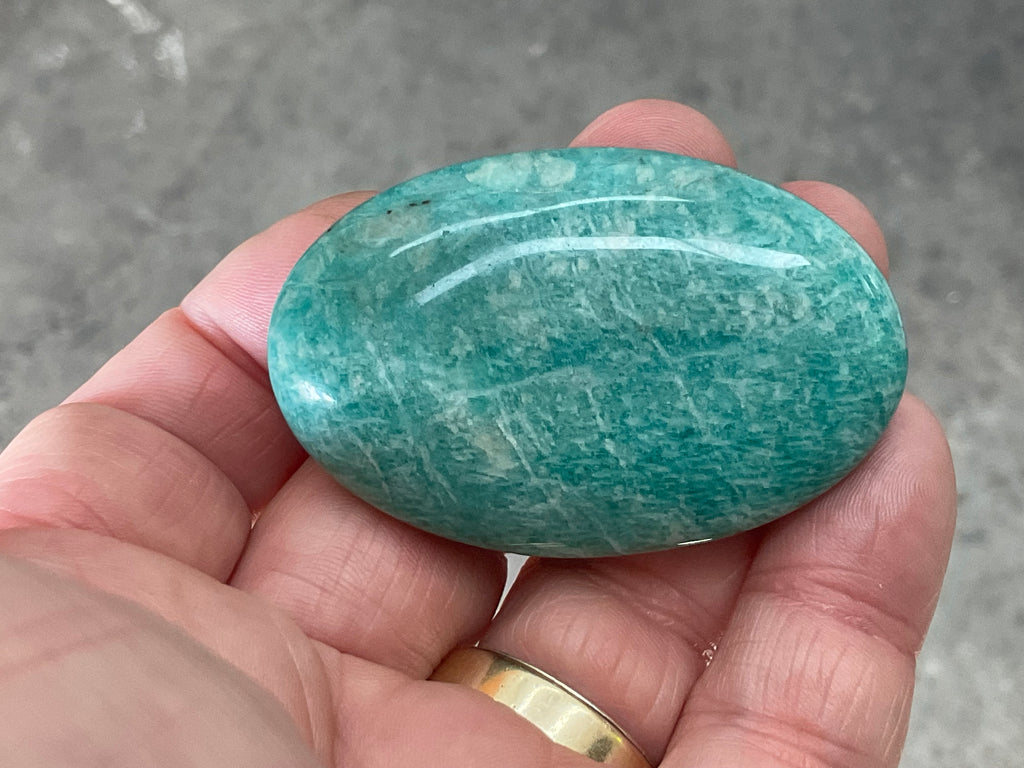 46g Amazonite Palmstone C