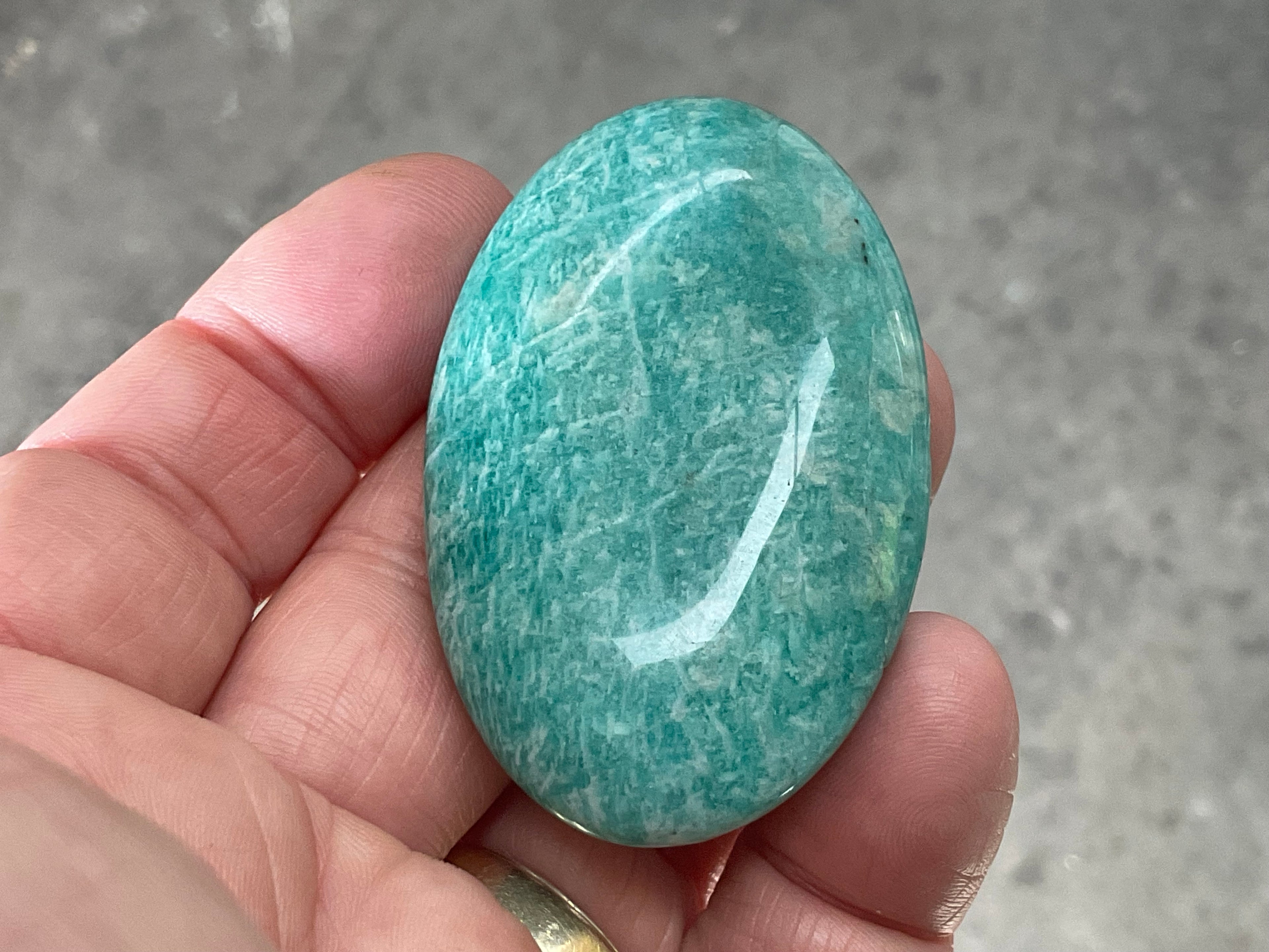 46g Amazonite Palmstone C