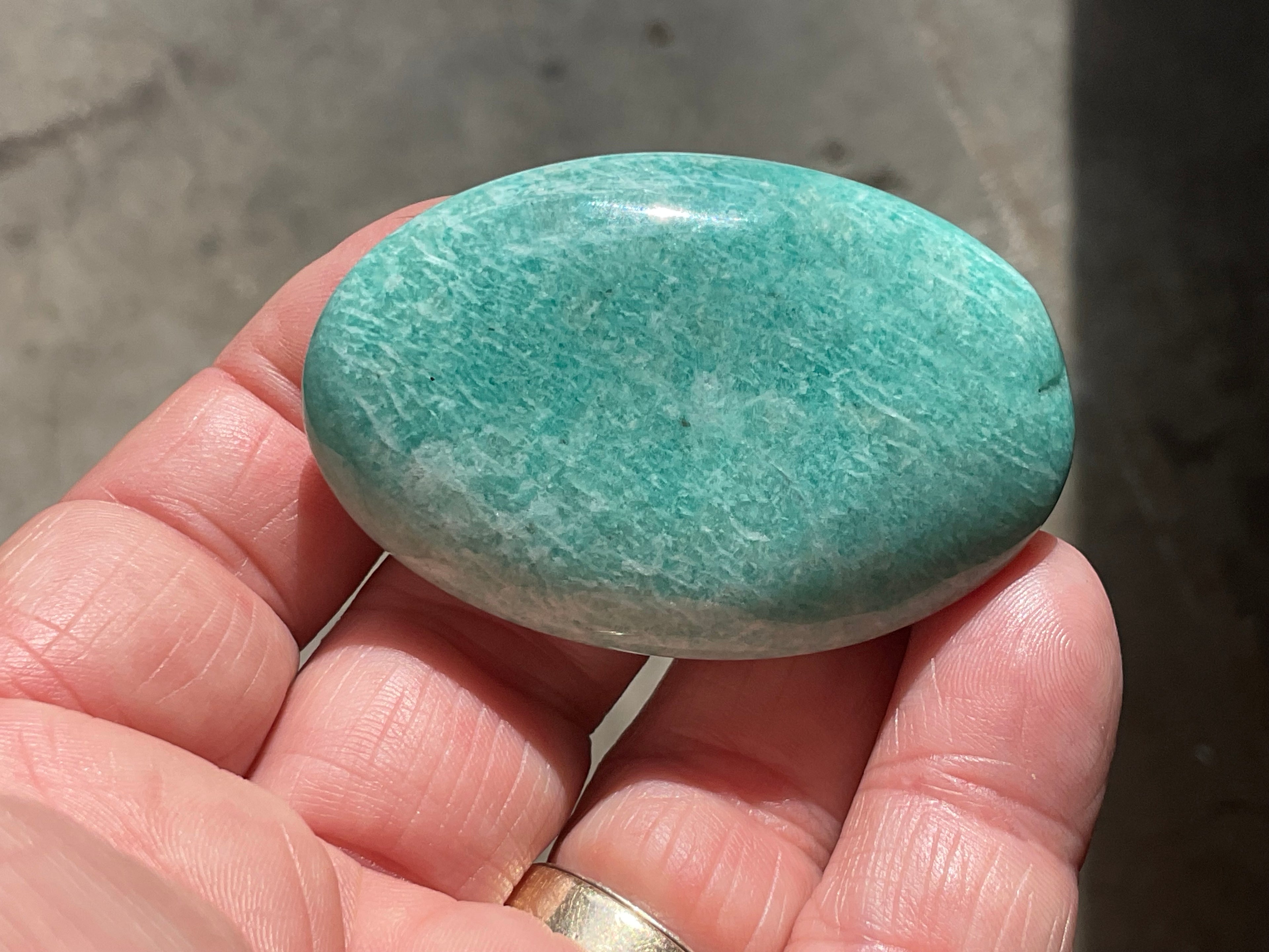 46g Amazonite Palmstone D