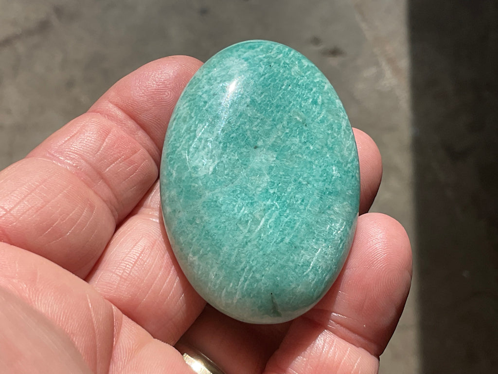 46g Amazonite Palmstone D
