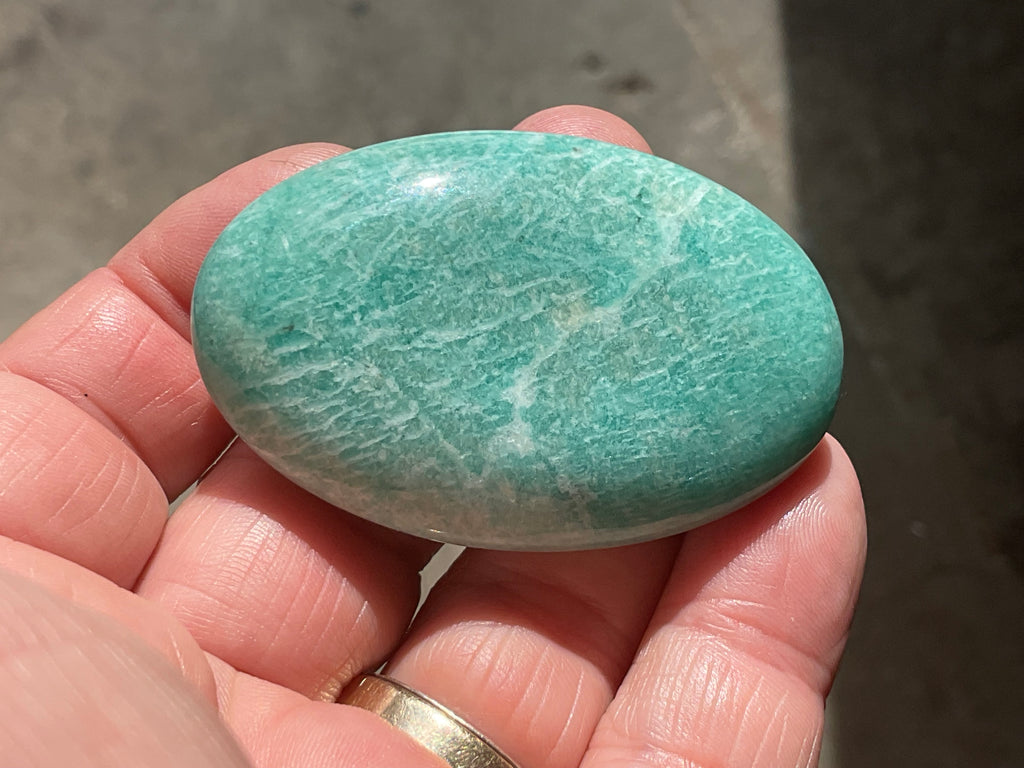 46g Amazonite Palmstone D