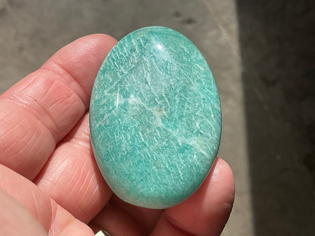 46g Amazonite Palmstone D