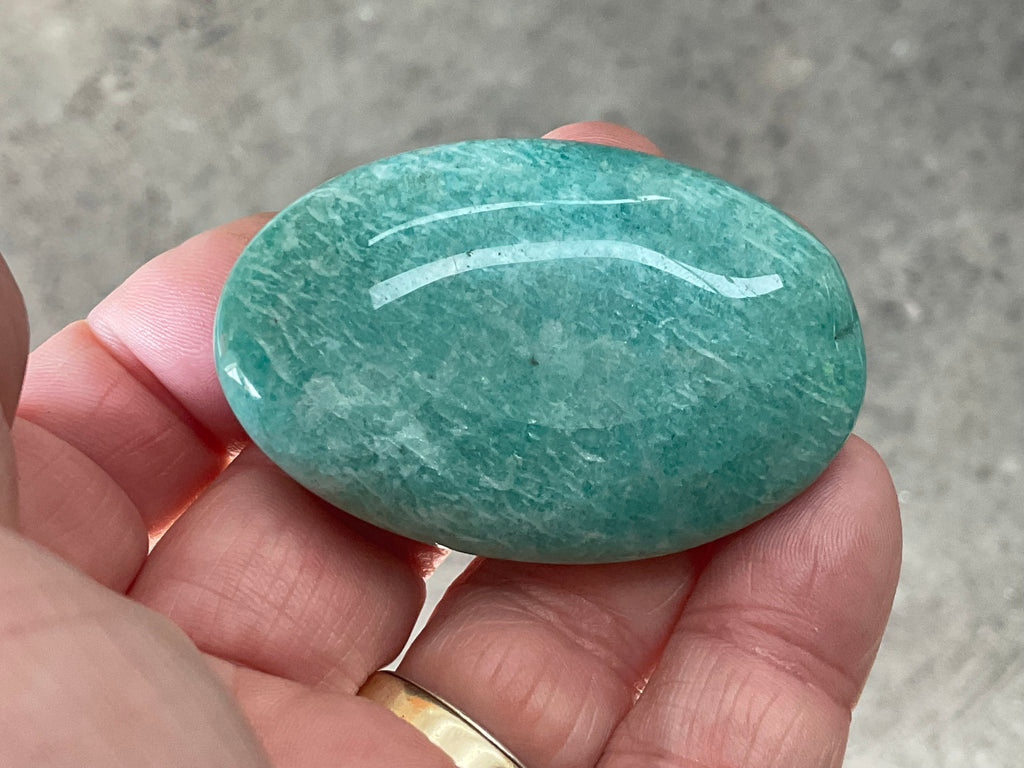 46g Amazonite Palmstone D