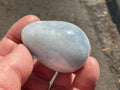 83g Pale Blue Calcite Egg 2C
