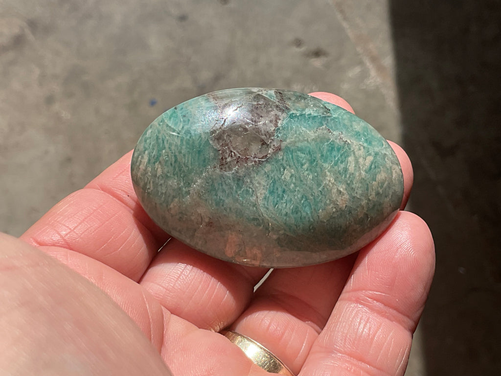 48g Amazonite Palmstone E