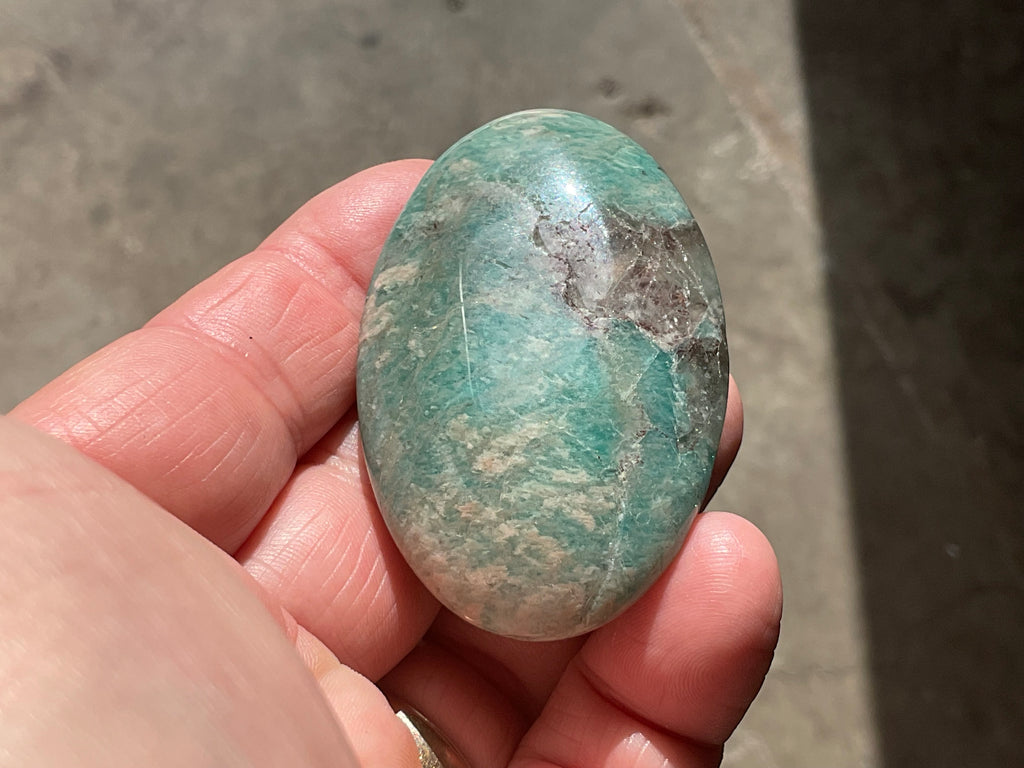 48g Amazonite Palmstone E