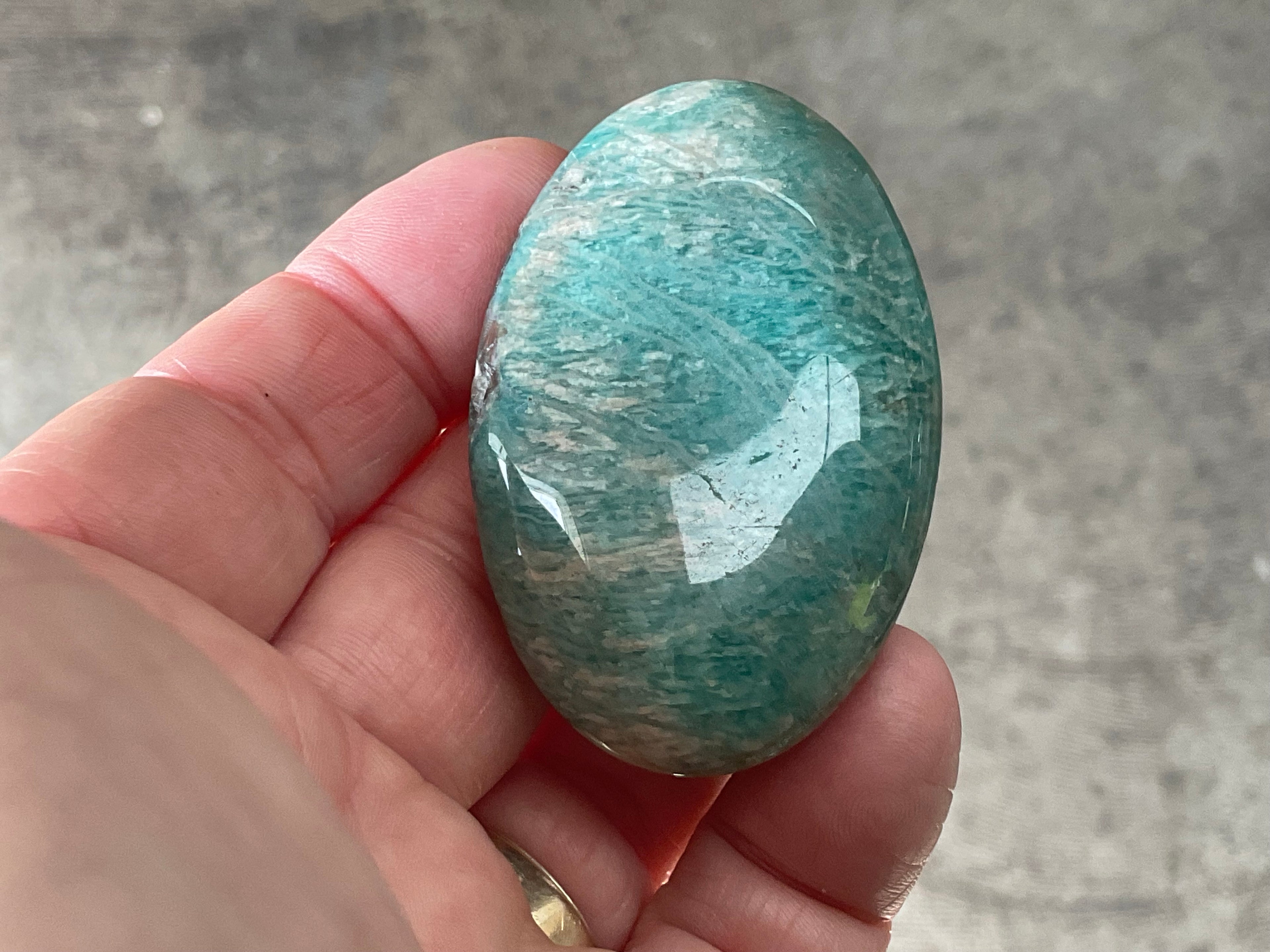 48g Amazonite Palmstone E