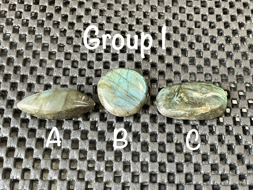 Labradorite Small Palmstone Group 1