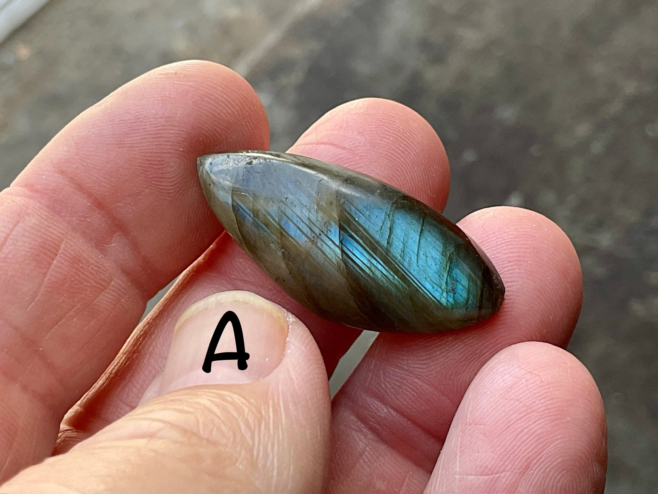 Labradorite Small Palmstone Group 1