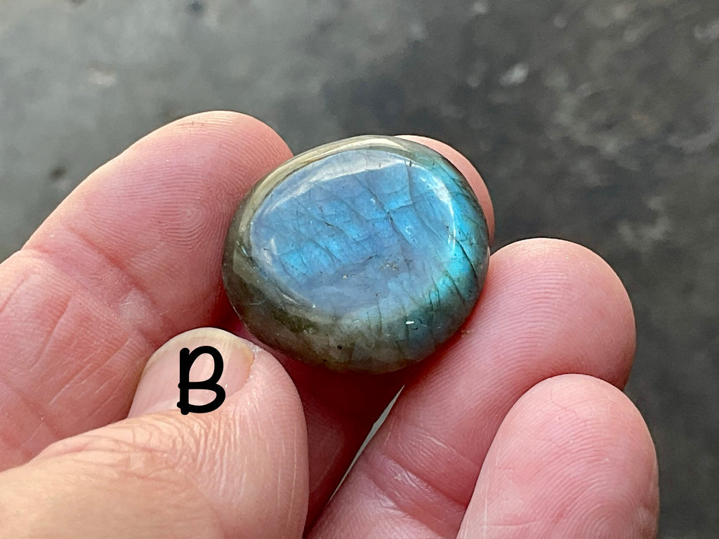 Labradorite Small Palmstone Group 1