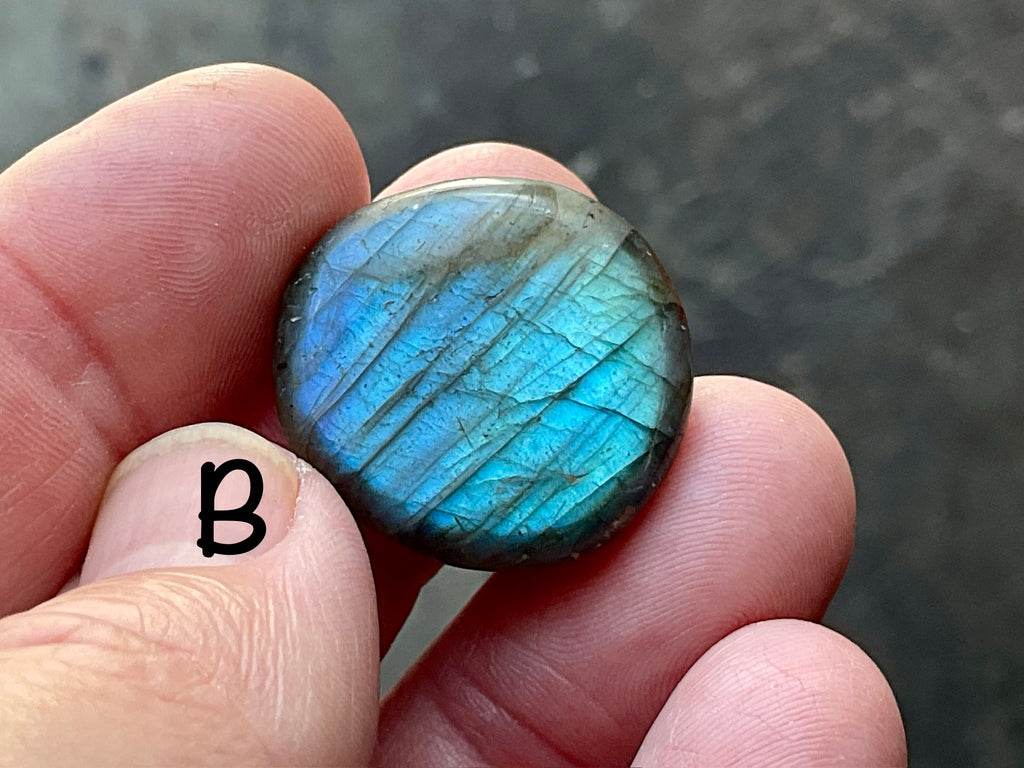 Labradorite Small Palmstone Group 1