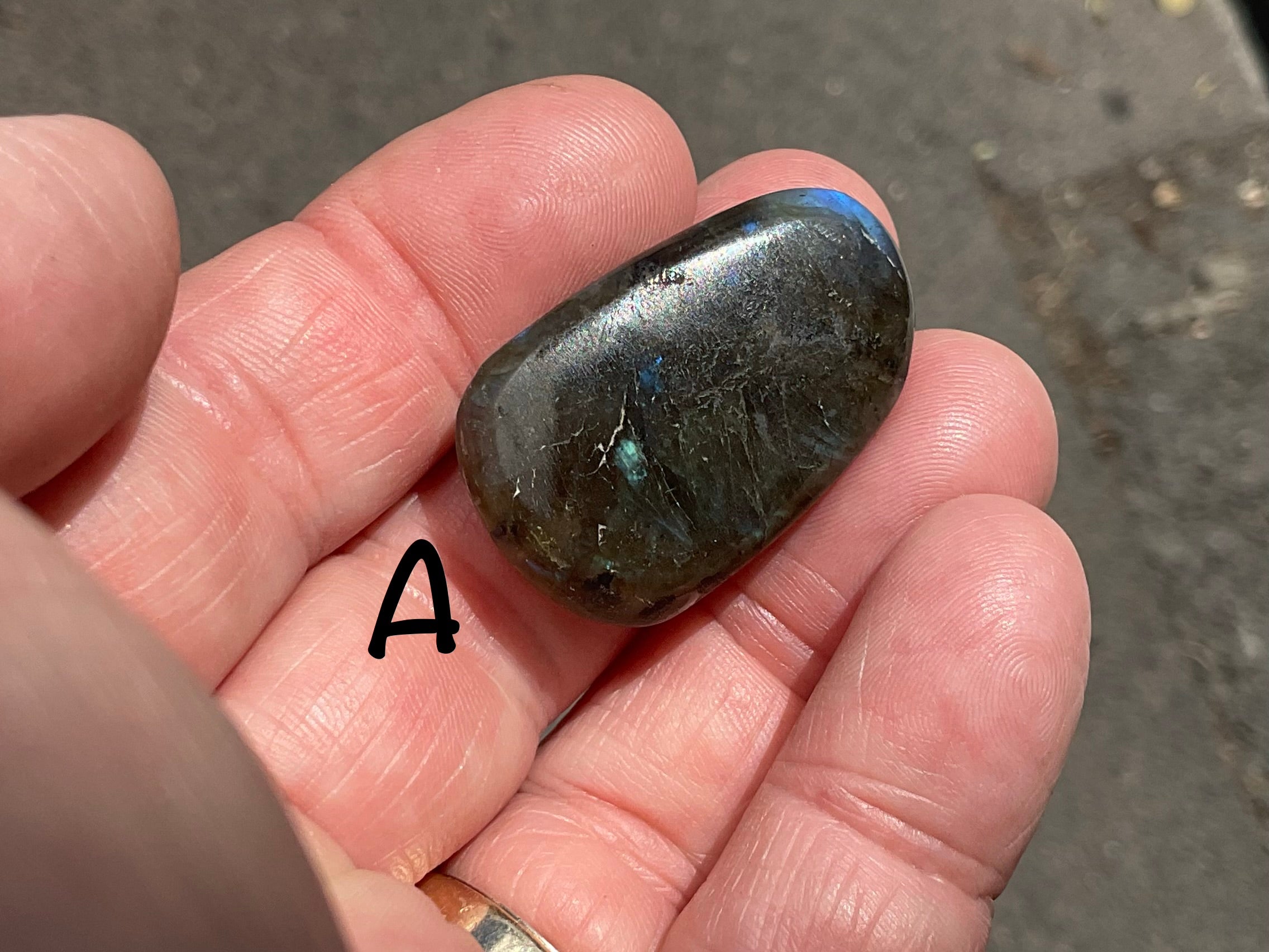 Labradorite Small Palmstone Group 2