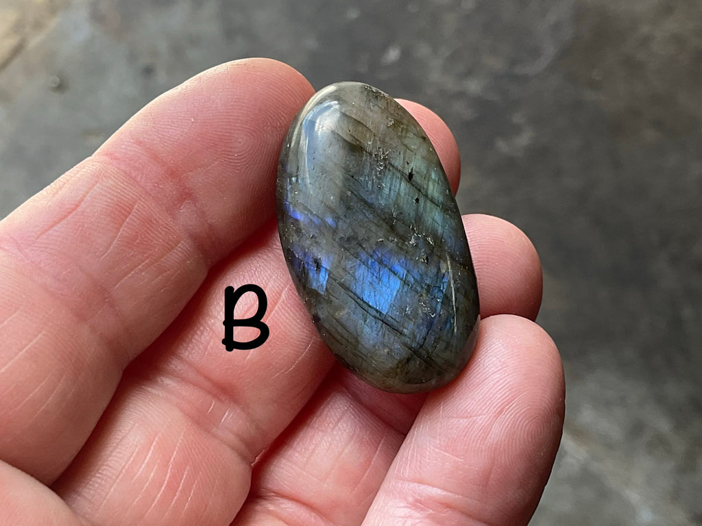 Labradorite Small Palmstone Group 2
