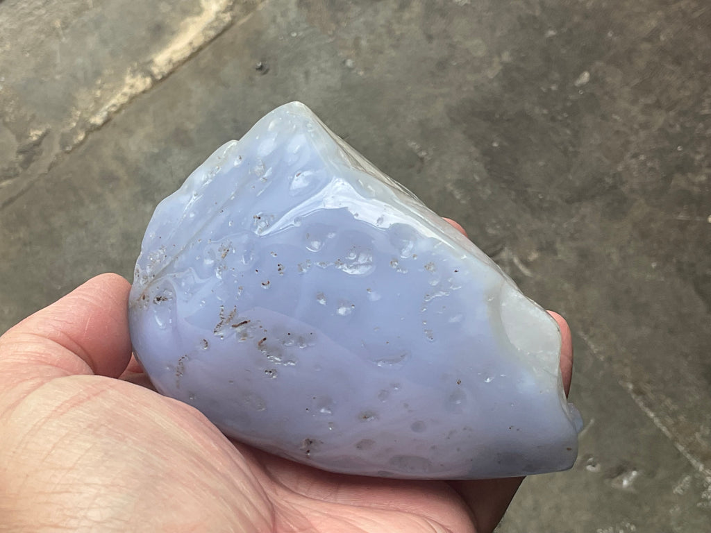 600g Blue Chalcedony Freeform 3C