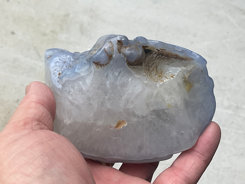 600g Blue Chalcedony Freeform 3C