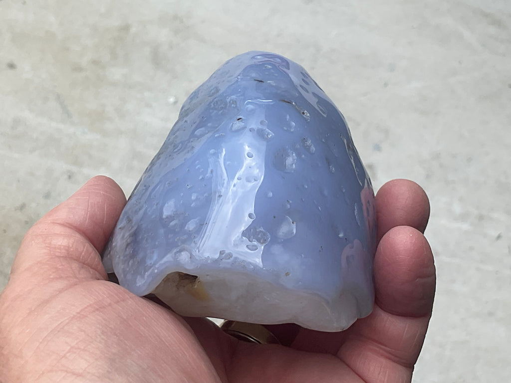 600g Blue Chalcedony Freeform 3C