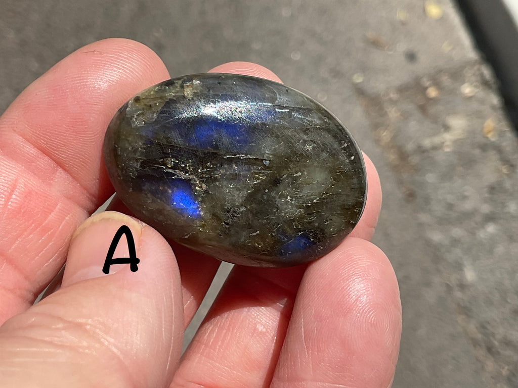 Labradorite Small Palmstone Group 3
