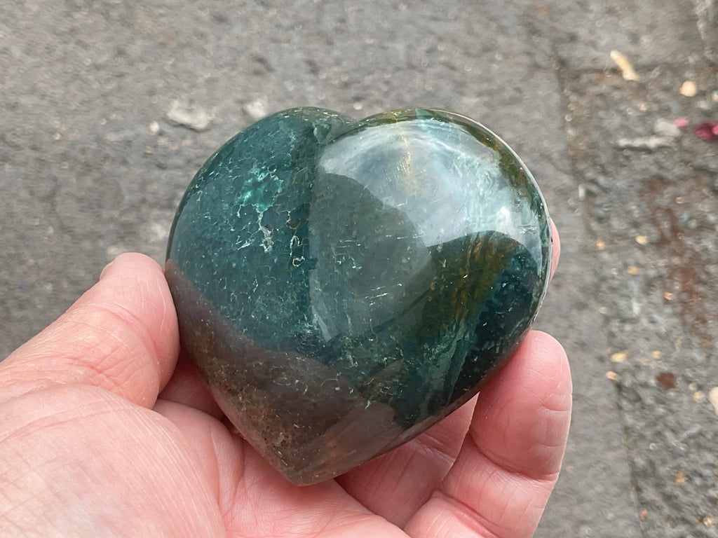 234g Ocean Jasper Heart 3B