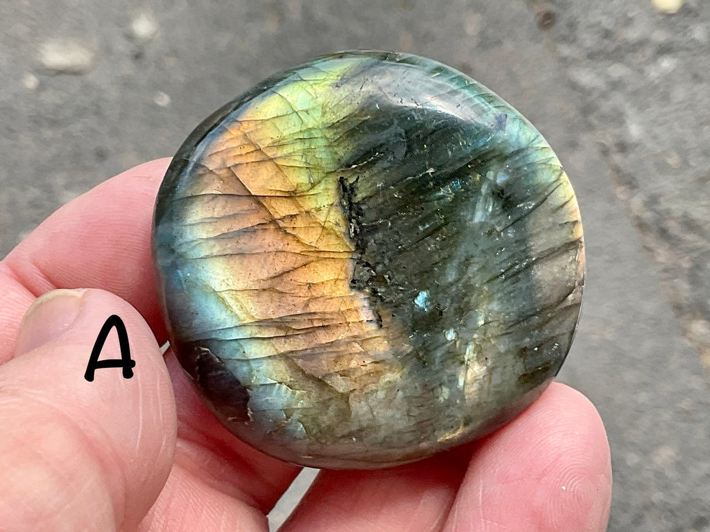 Labradorite Small Palmstone Group 5
