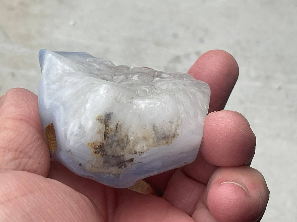 164g Blue Chalcedony Freeform 2A