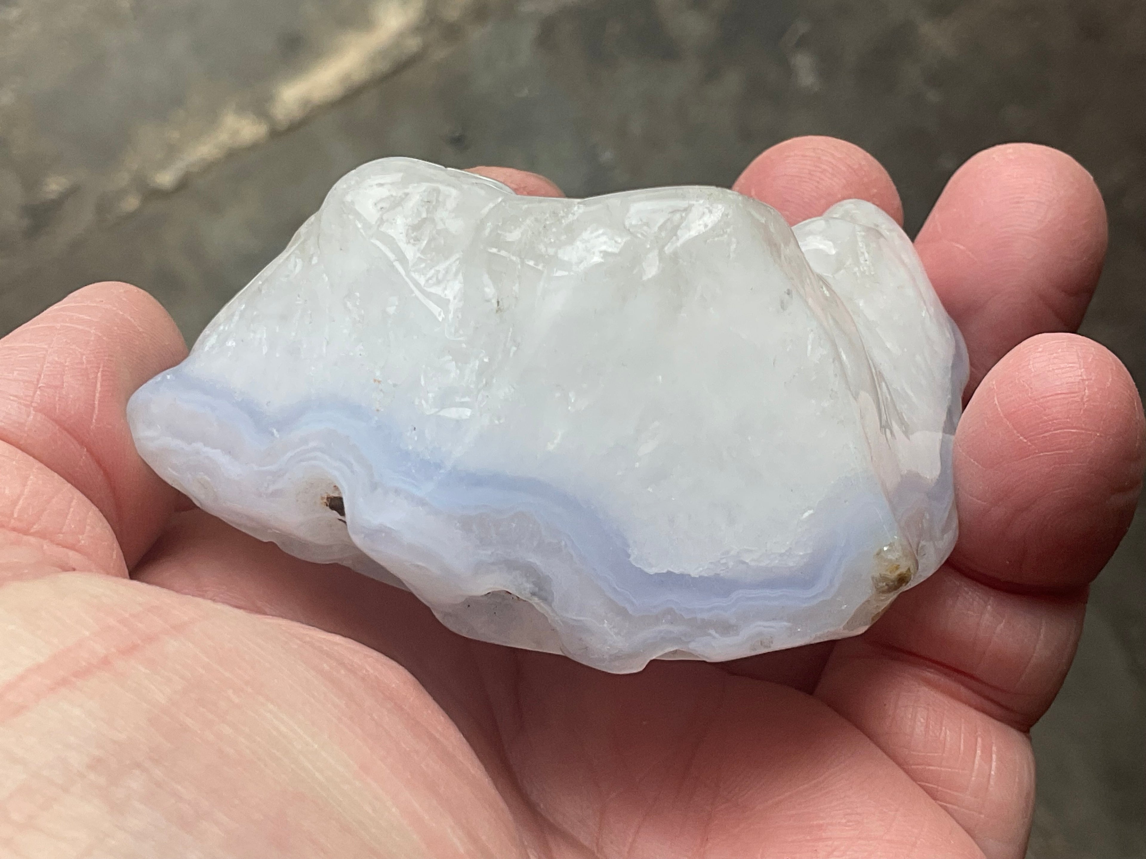 202g Blue Chalcedony Freeform 2B