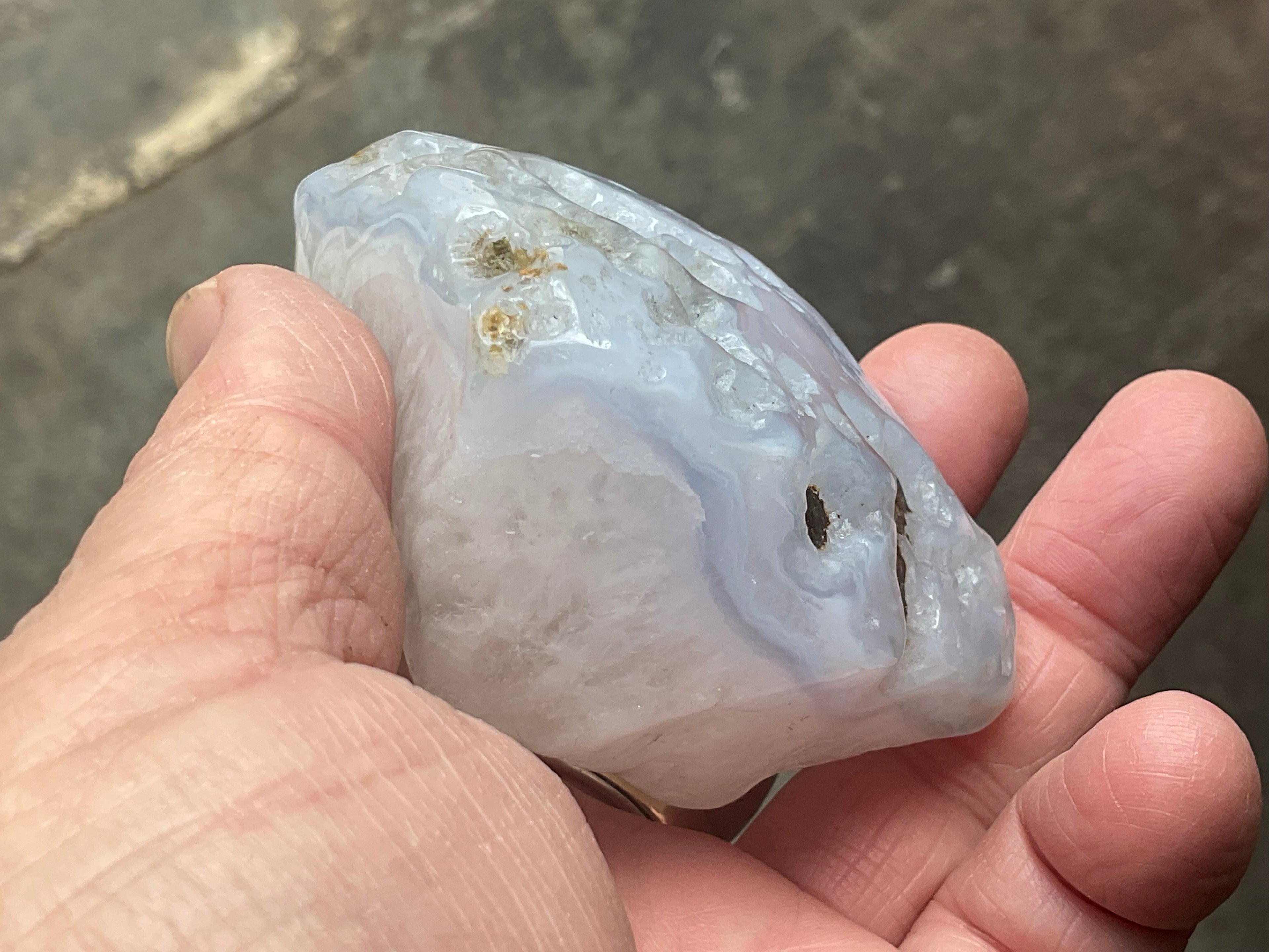 202g Blue Chalcedony Freeform 2B