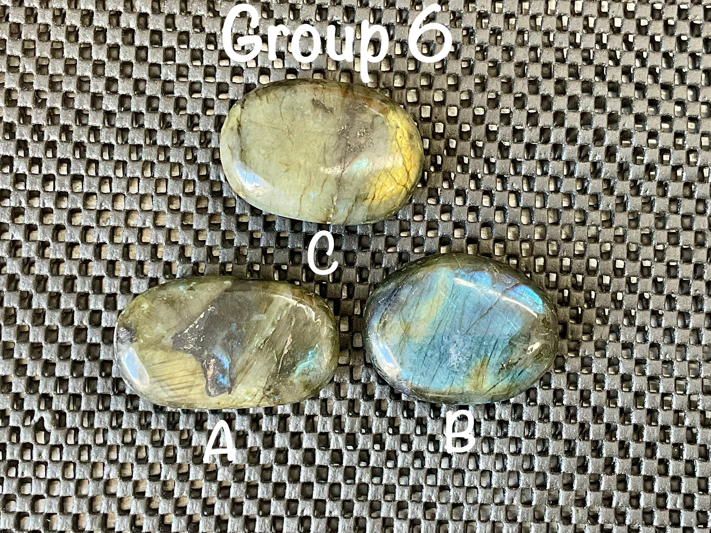 Labradorite Palmstone Group 6