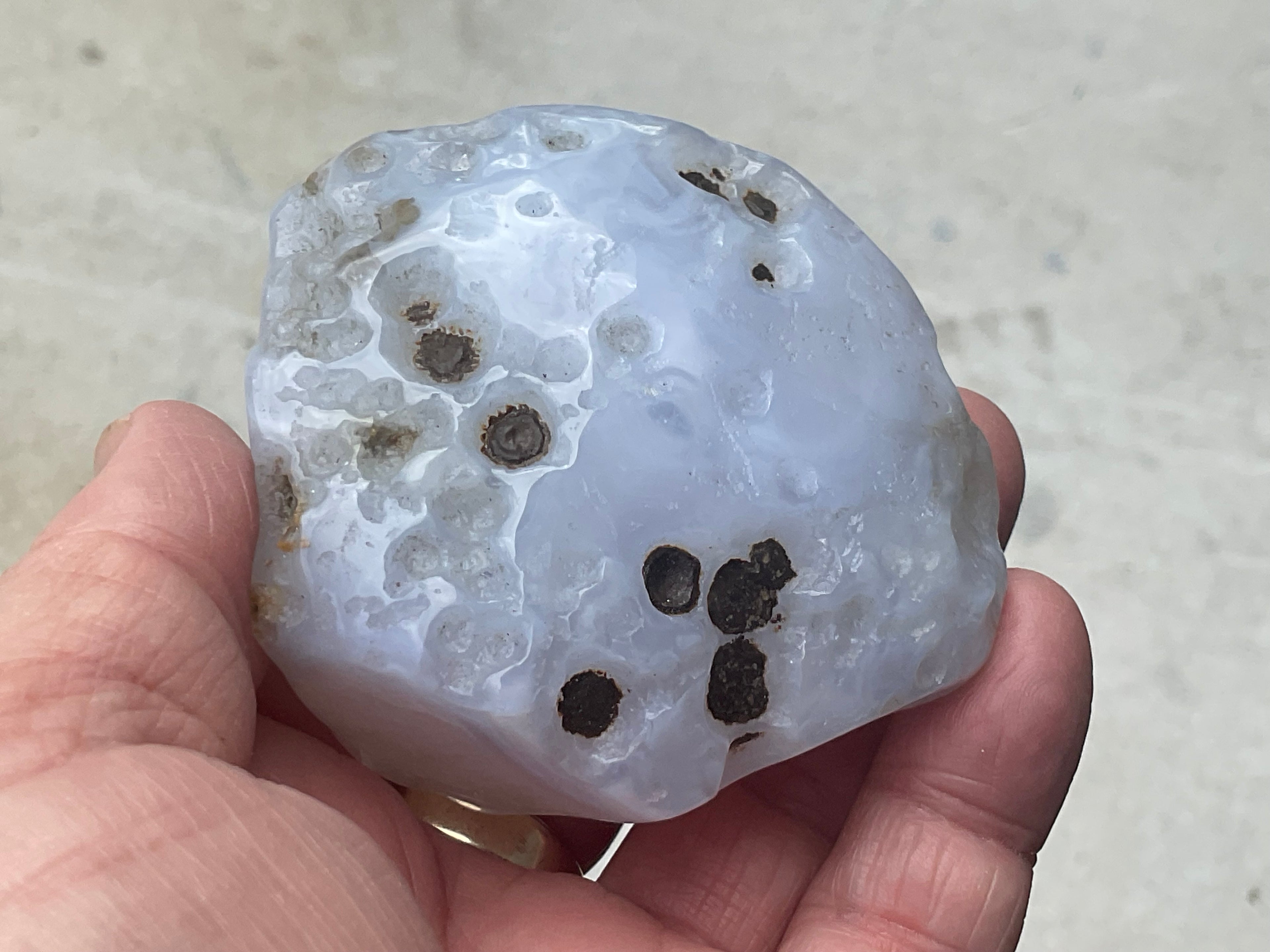 202g Blue Chalcedony Freeform 2B
