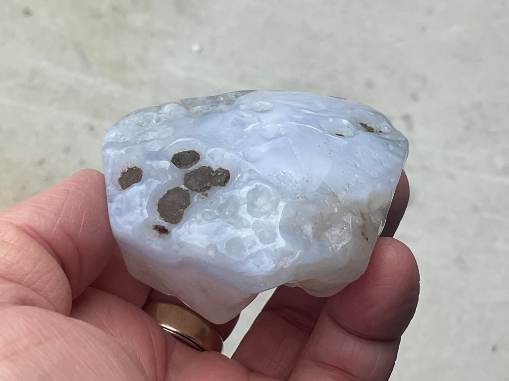 202g Blue Chalcedony Freeform 2B