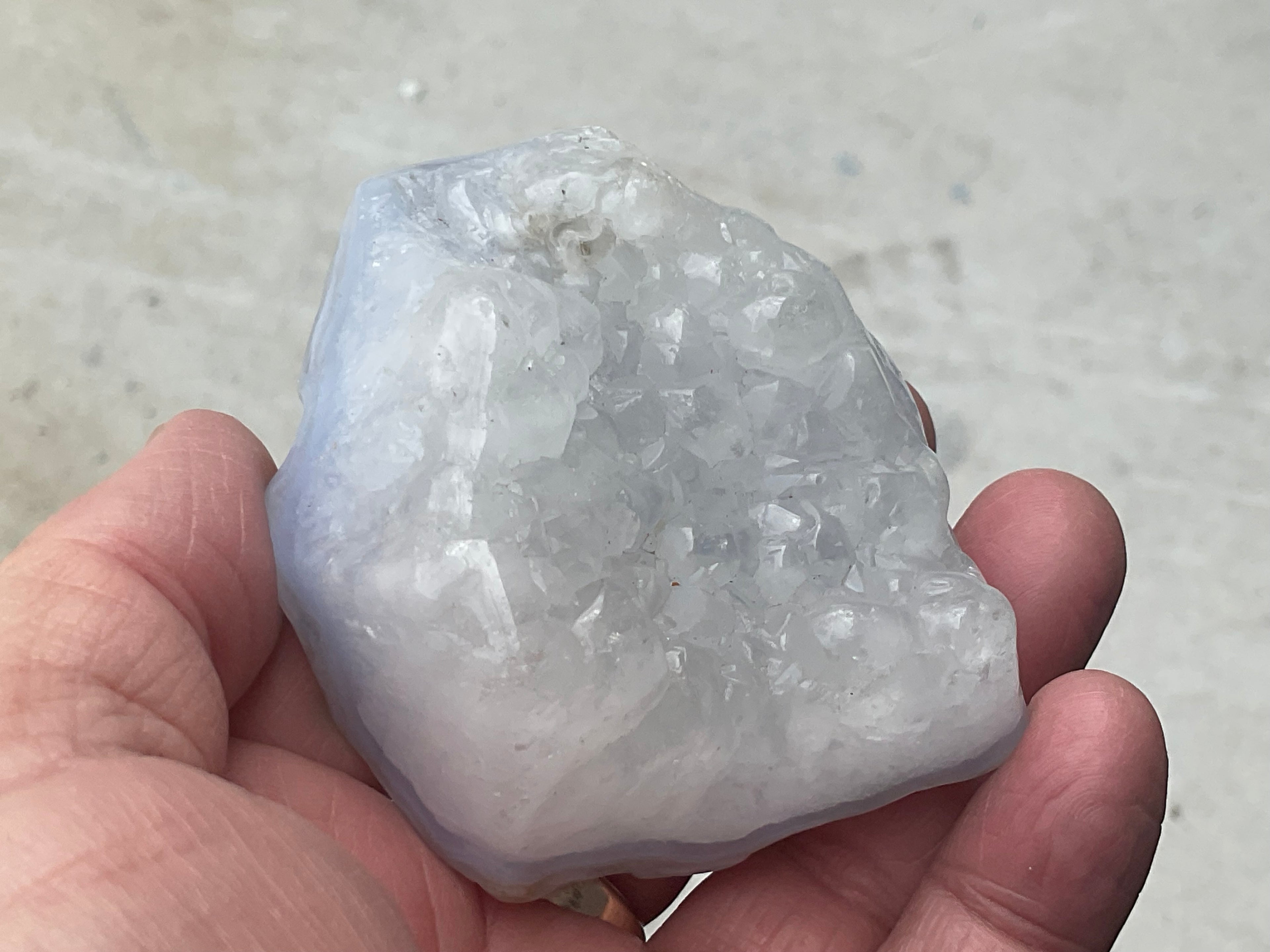 202g Blue Chalcedony Freeform 2B