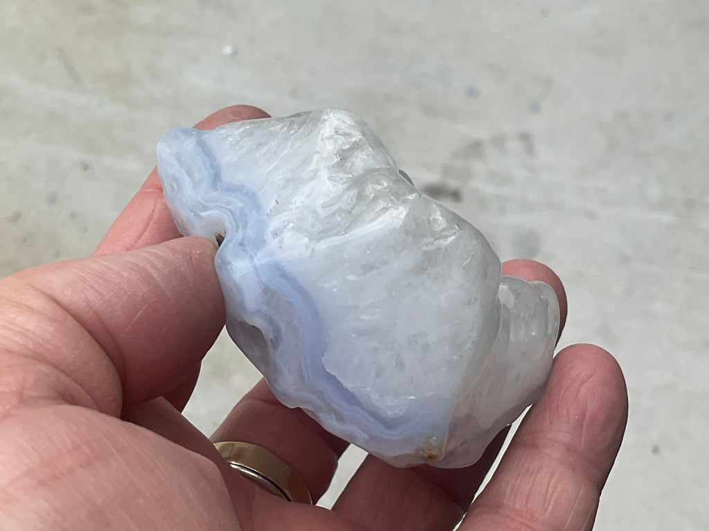 202g Blue Chalcedony Freeform 2B