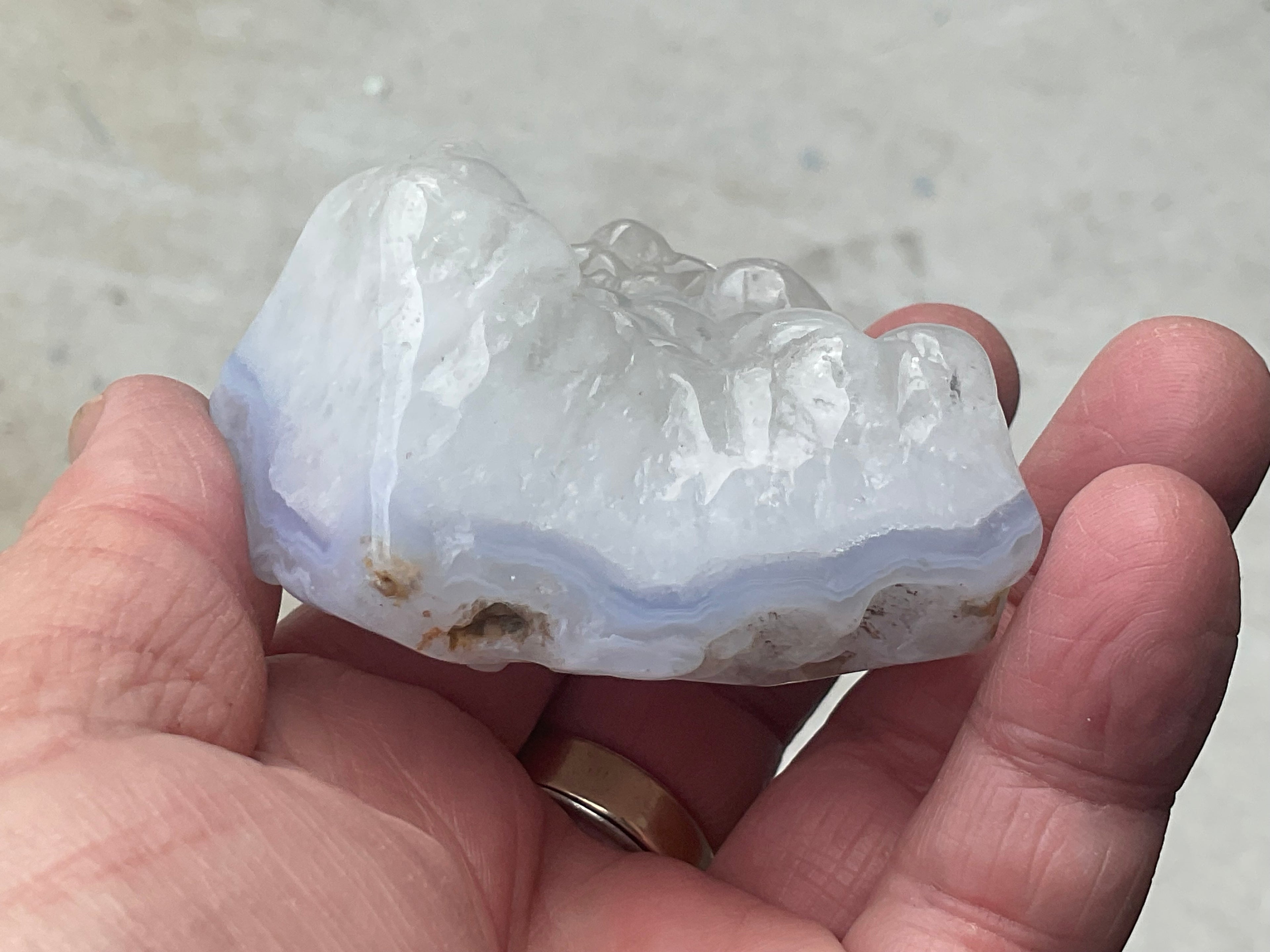 202g Blue Chalcedony Freeform 2B