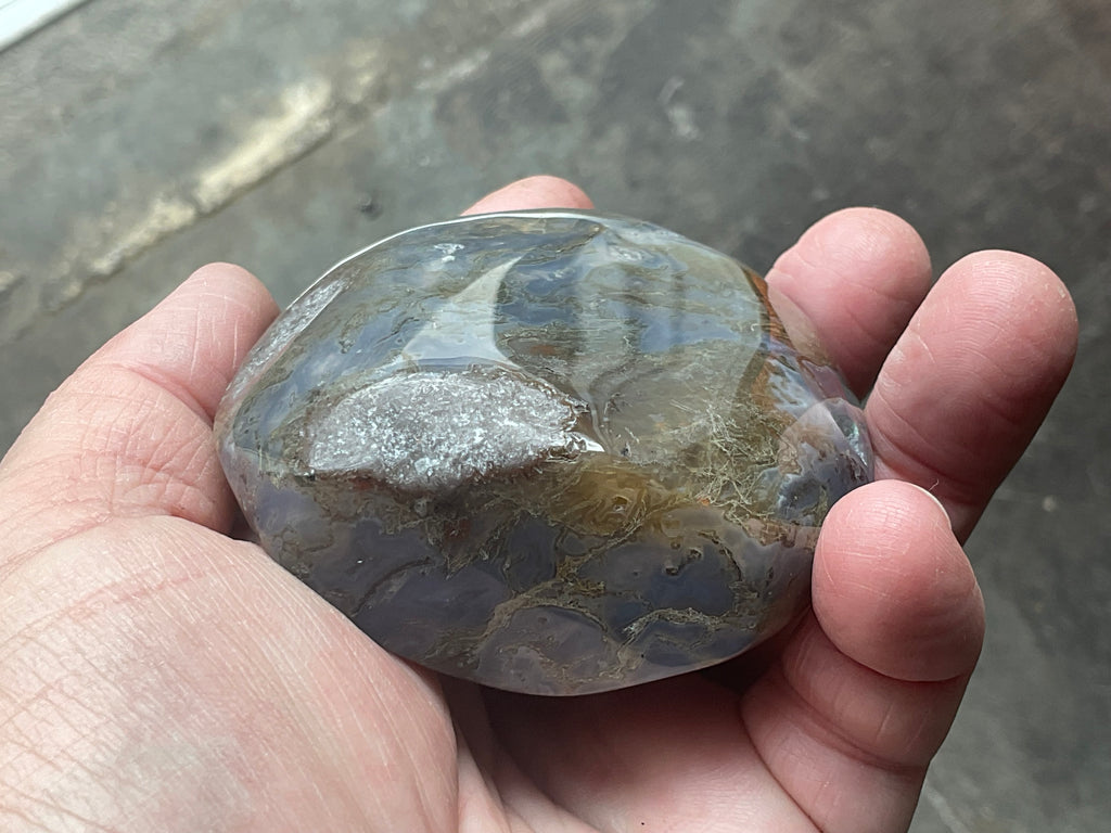309g Moss Agate Freeform 1A