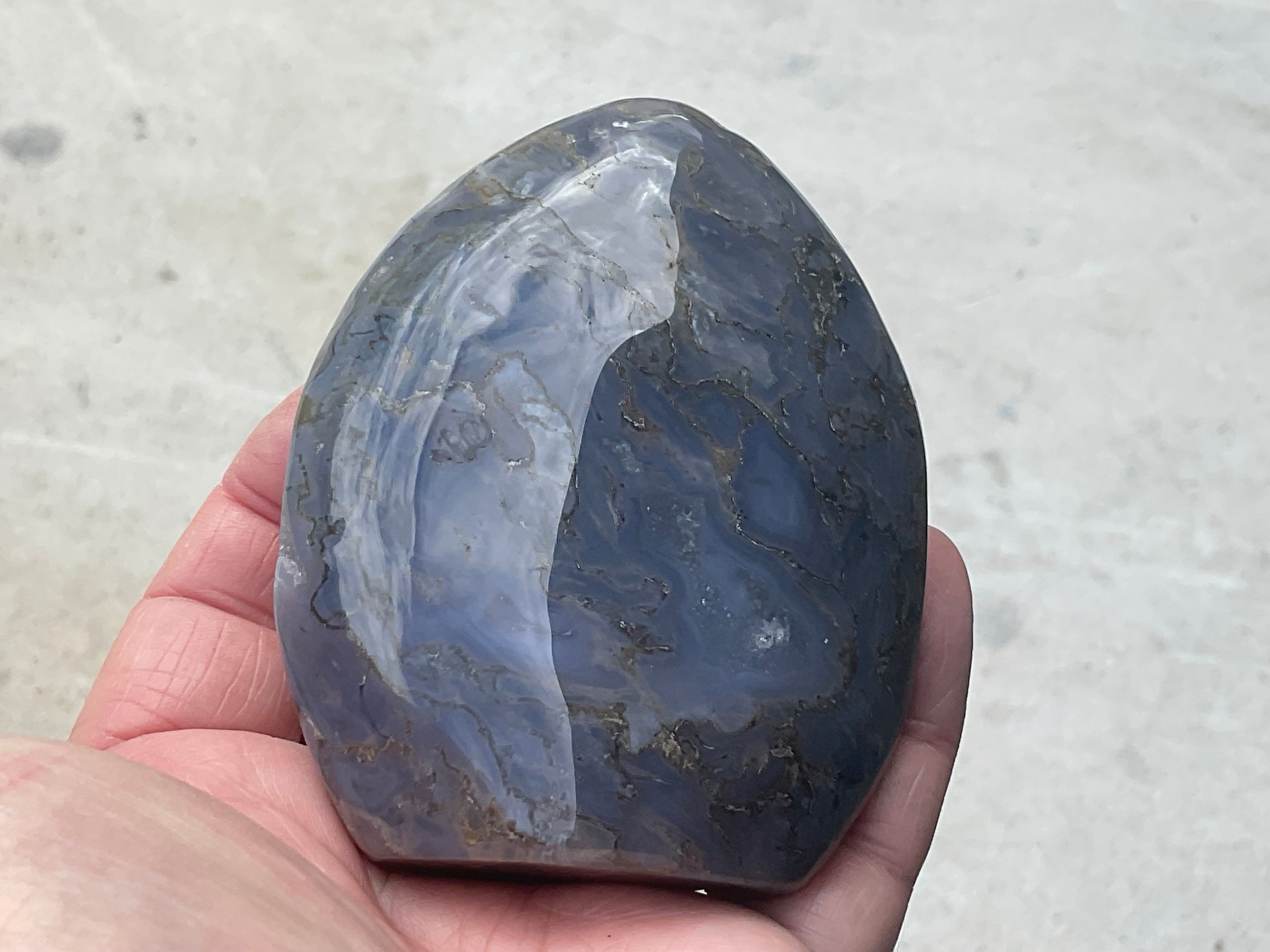 309g Moss Agate Freeform 1A