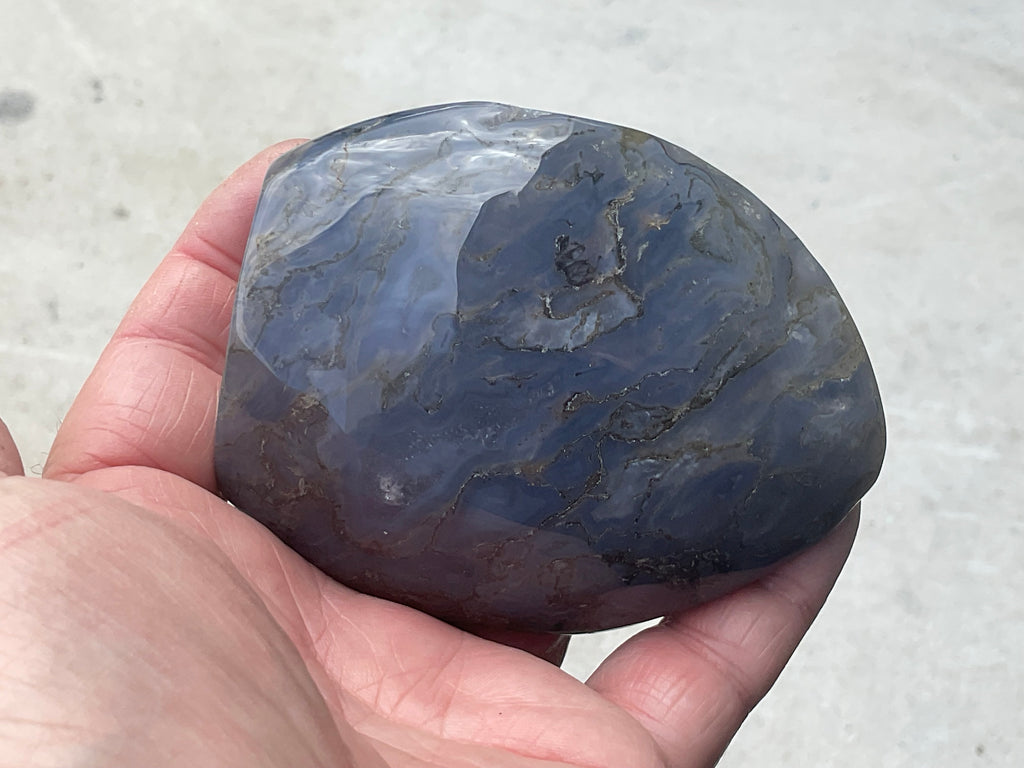 309g Moss Agate Freeform 1A