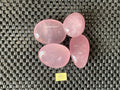 Lavender Rose Quartz Tumbled Stones Group F