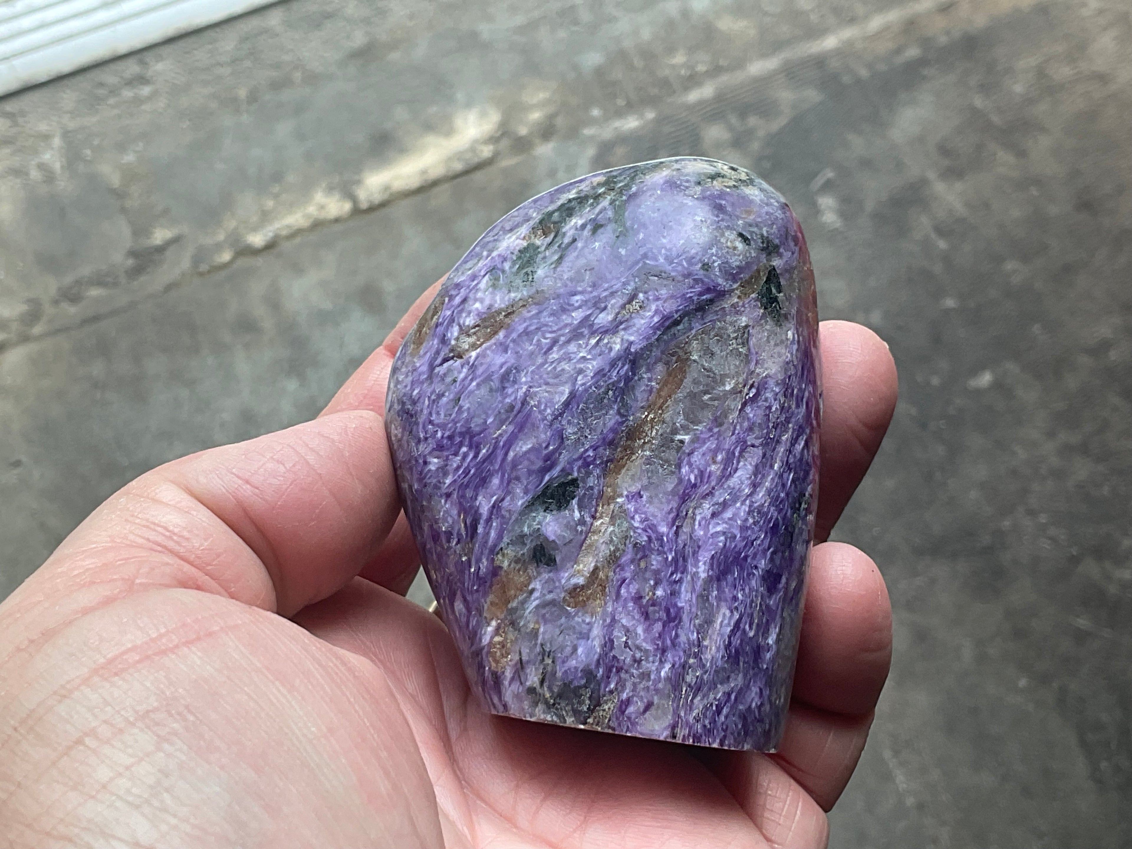 249g Charoite Freeform 2B